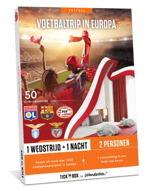 Tick'nBox - Voetbaltrip in Europa